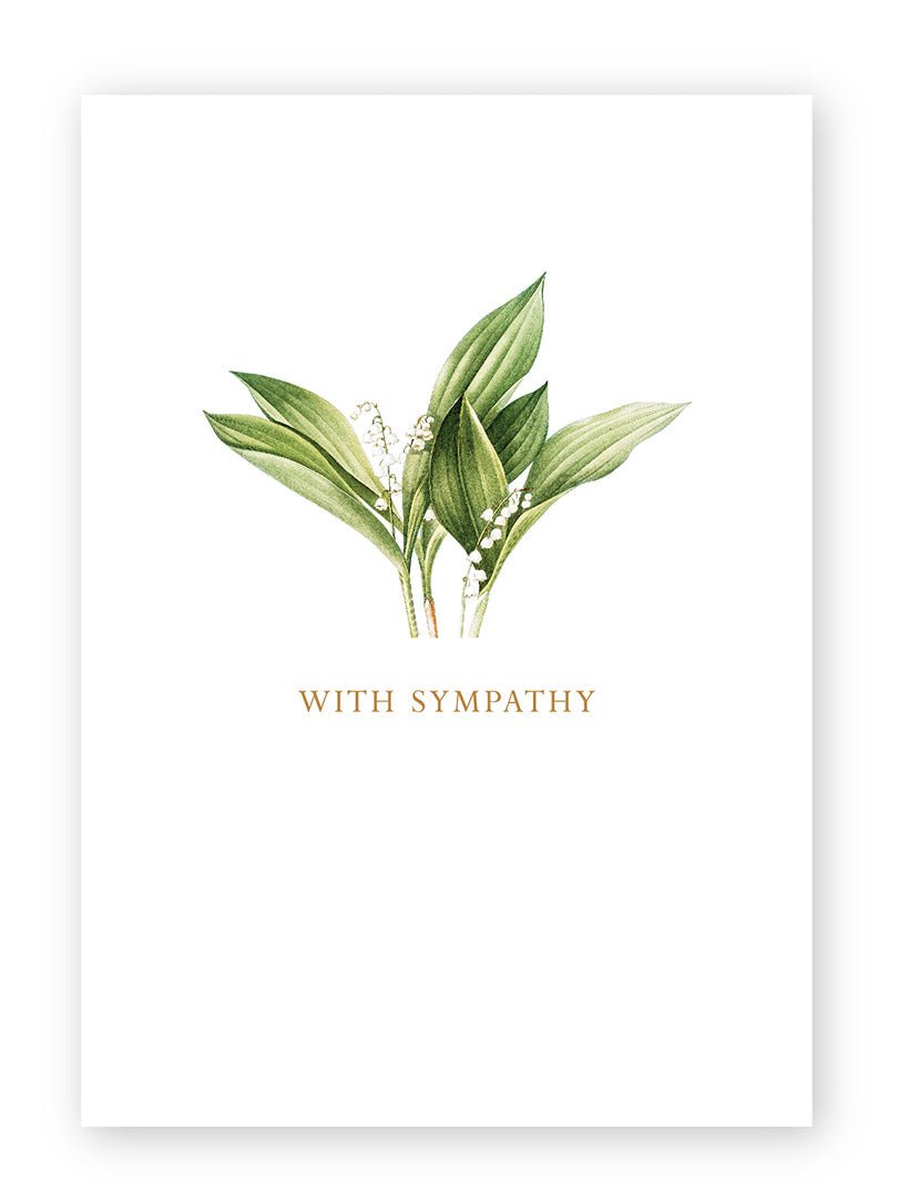 Sympathy Flower Card - Zjoosh