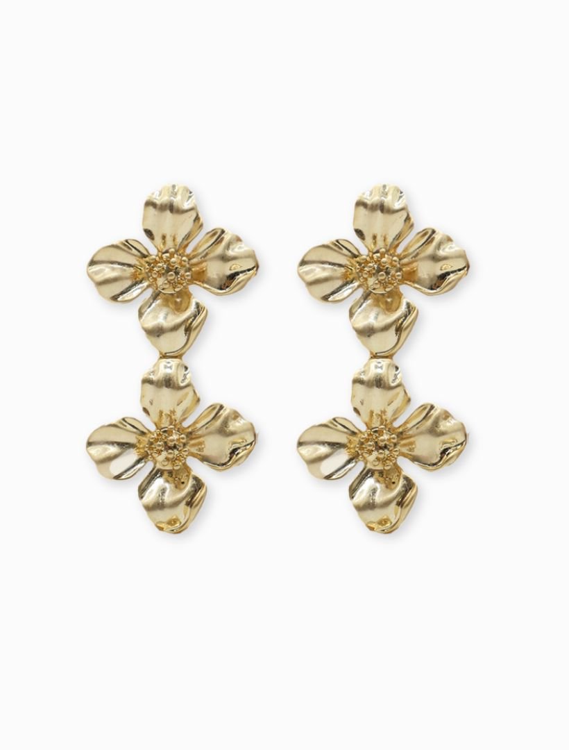 Symposium Chain Blooms Clip Ons - Zjoosh