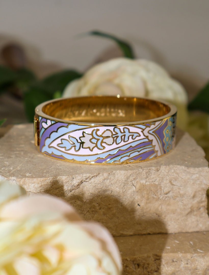 Symposium Enamel Cuff Blue Tones - Zjoosh