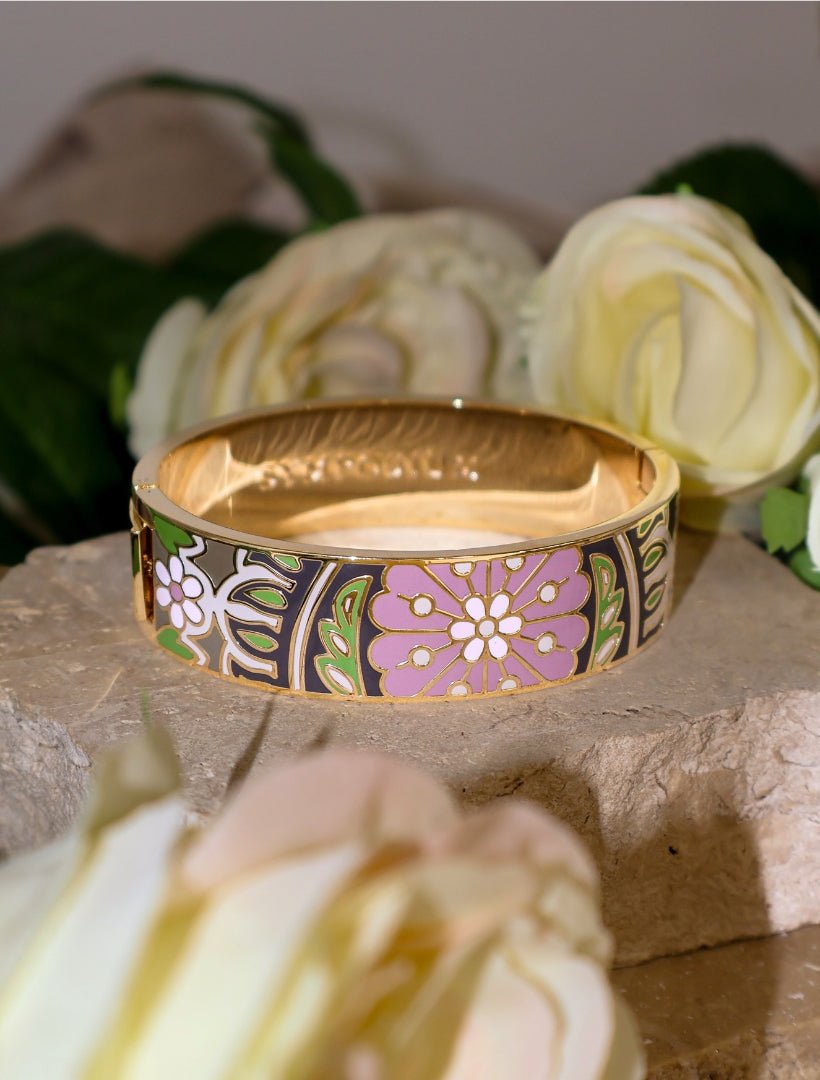 Symposium Enamel Cuff Earth Tones - Zjoosh