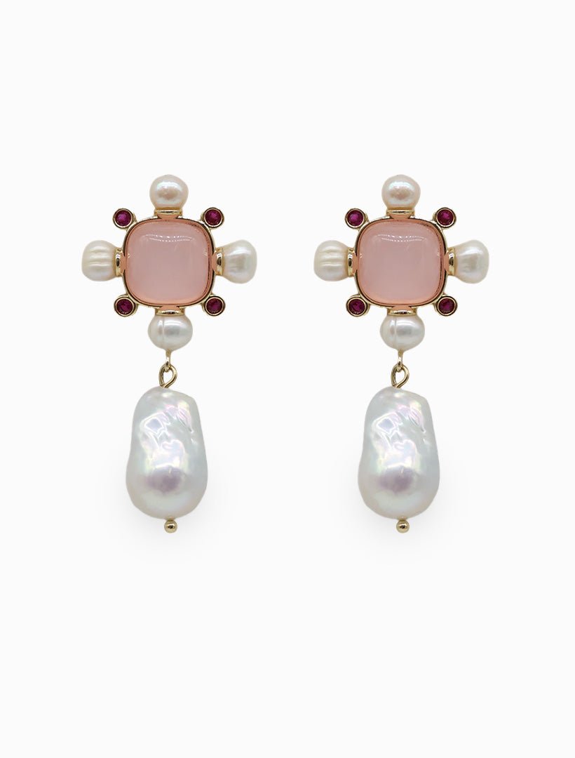 Symposium Pink Red Iona and Pearl Drops - Zjoosh