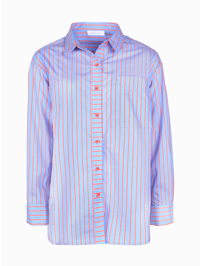 Blue Tangelo Stripe Shirt