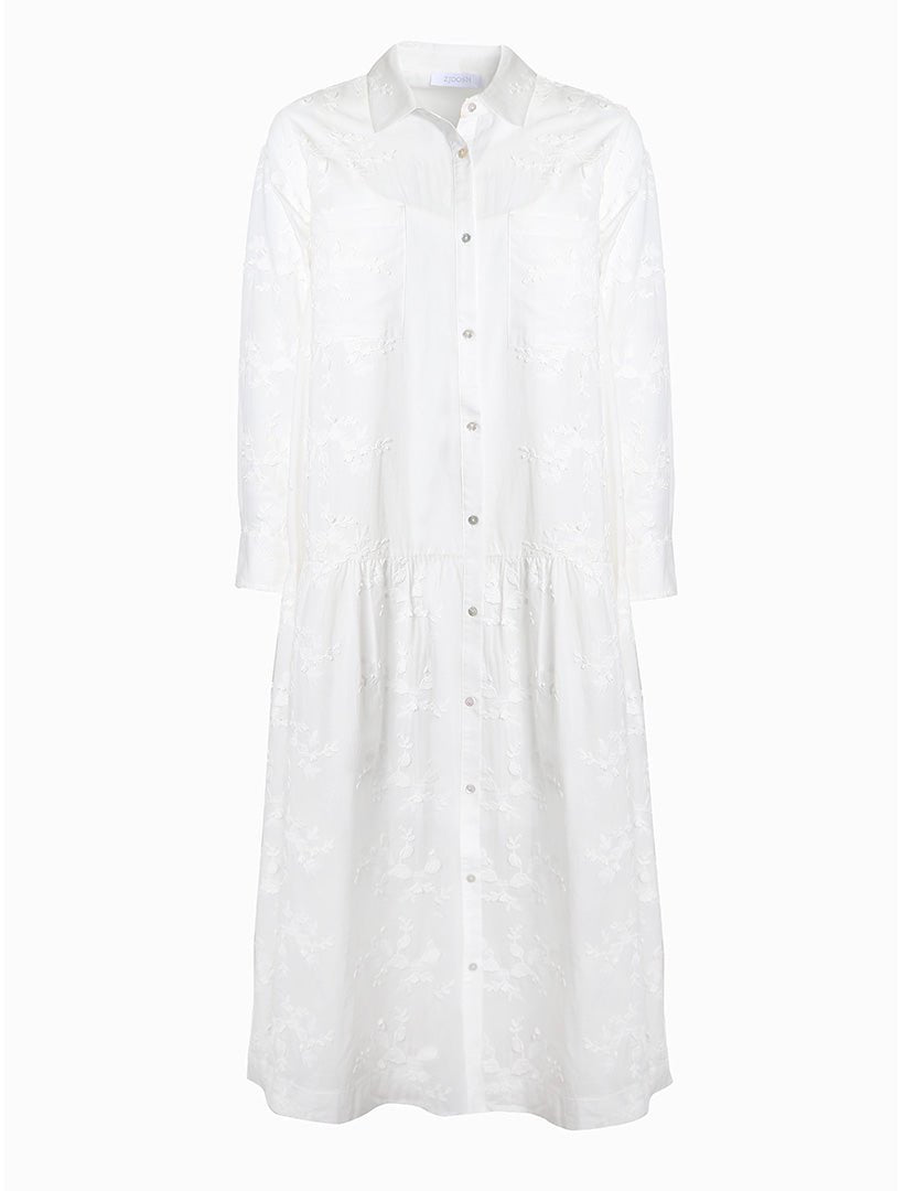 Tea Rose Lace Dress White - FINAL SALE - Zjoosh