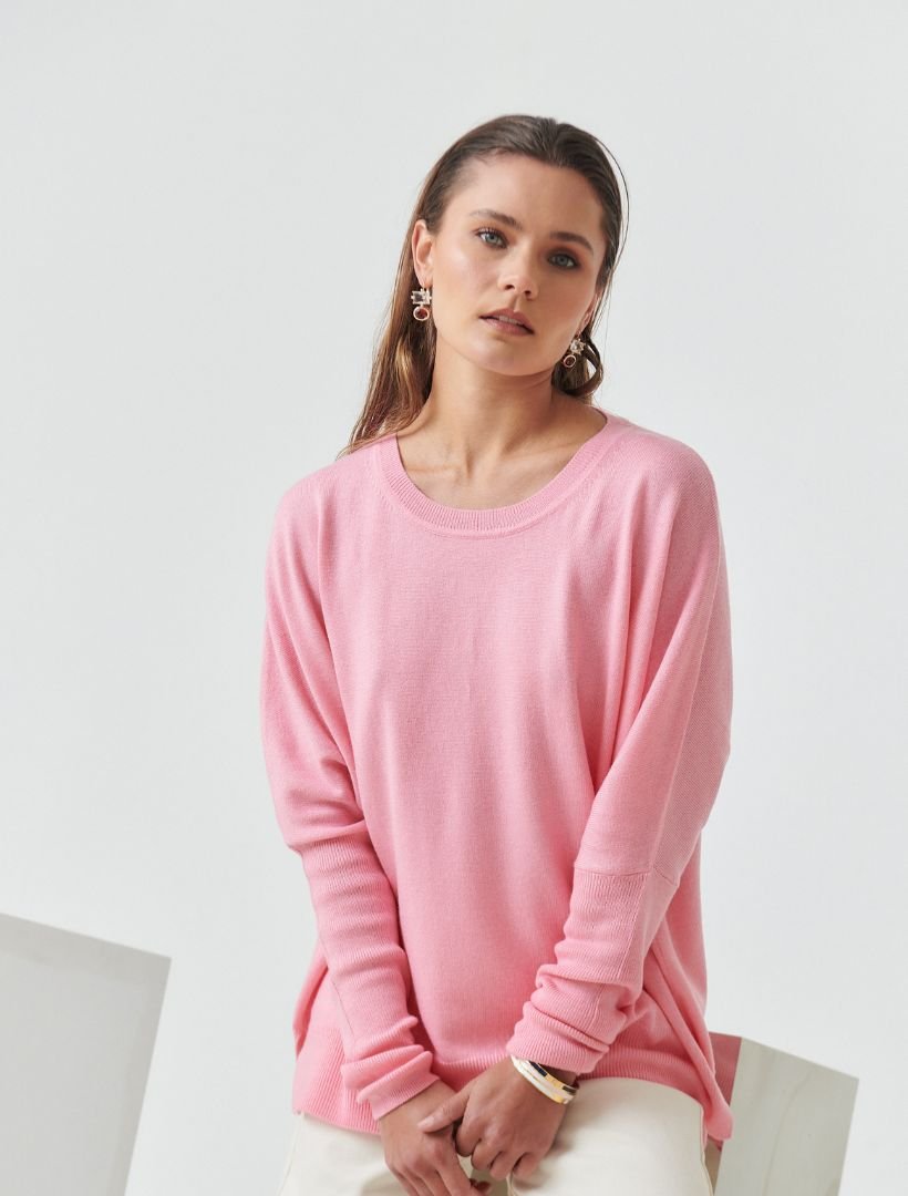 The Game Day Knit Pink - FINAL SALE - Zjoosh