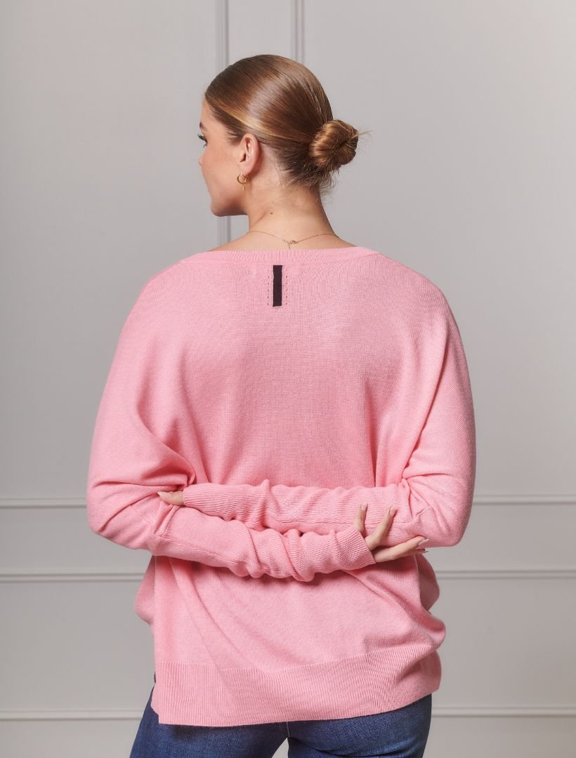 The Game Day Knit Pink - FINAL SALE - Zjoosh