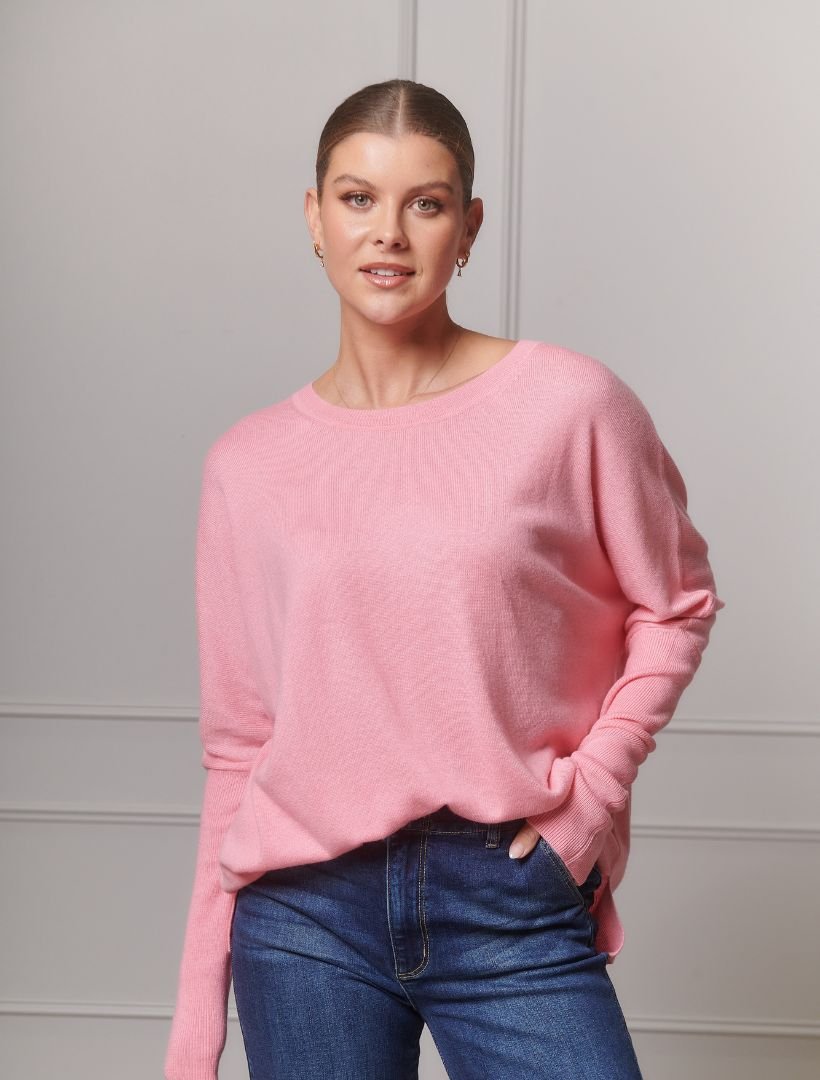 The Game Day Knit Pink - FINAL SALE - Zjoosh