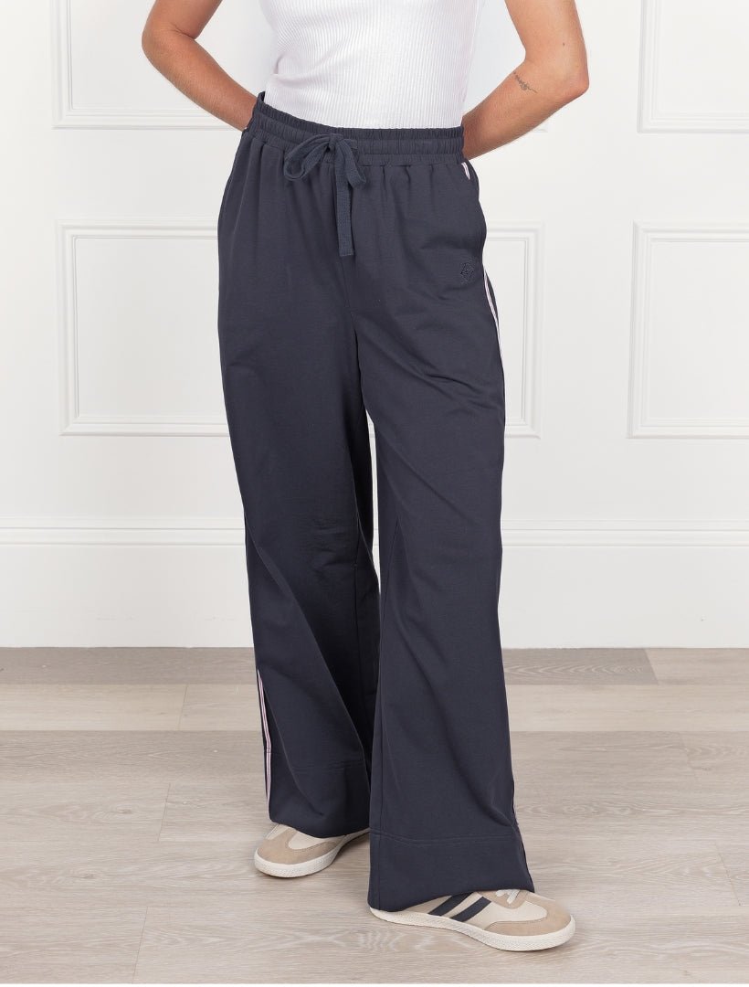The Horizon Wide Leg Pant Navy - Zjoosh