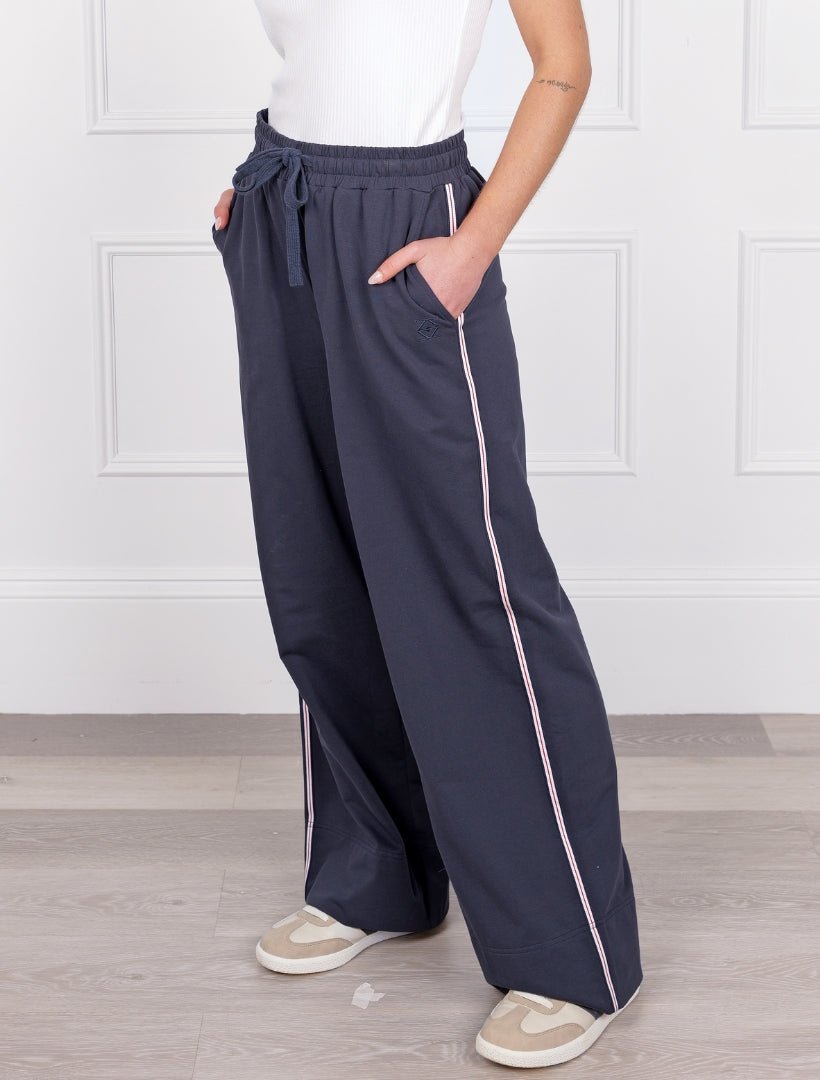 The Horizon Wide Leg Pant Navy - Zjoosh