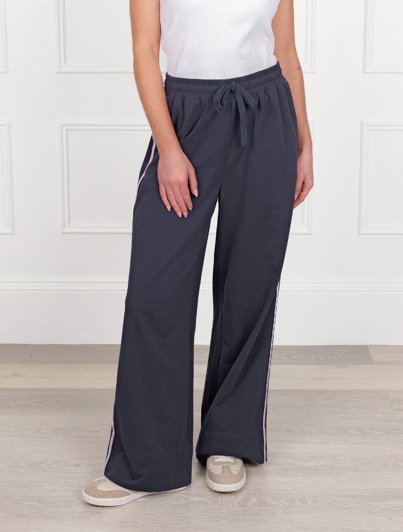 The Horizon Wide Leg Pant Navy - Zjoosh