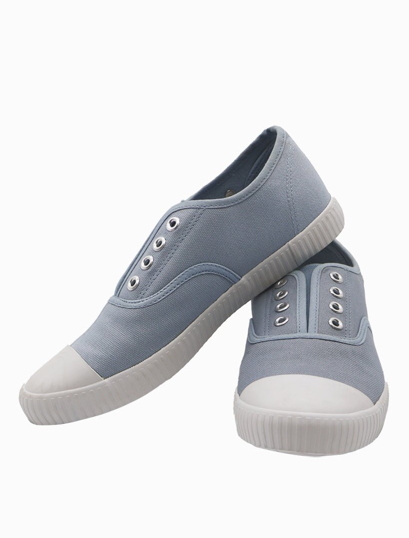 The Penny Plimsole Light Blue - Zjoosh