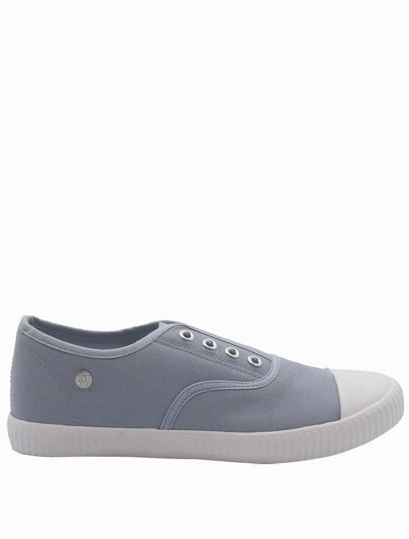 The Penny Plimsole Light Blue - FINAL SALE - Zjoosh