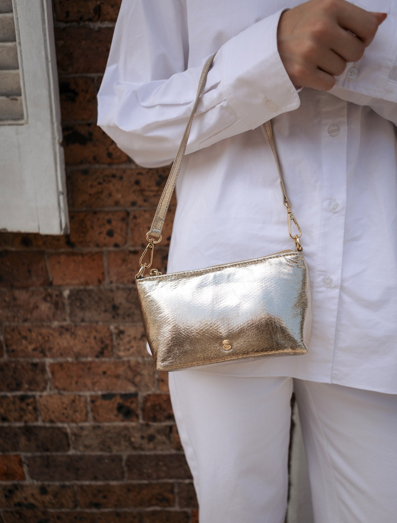 The Sadia Bag Gold - Zjoosh