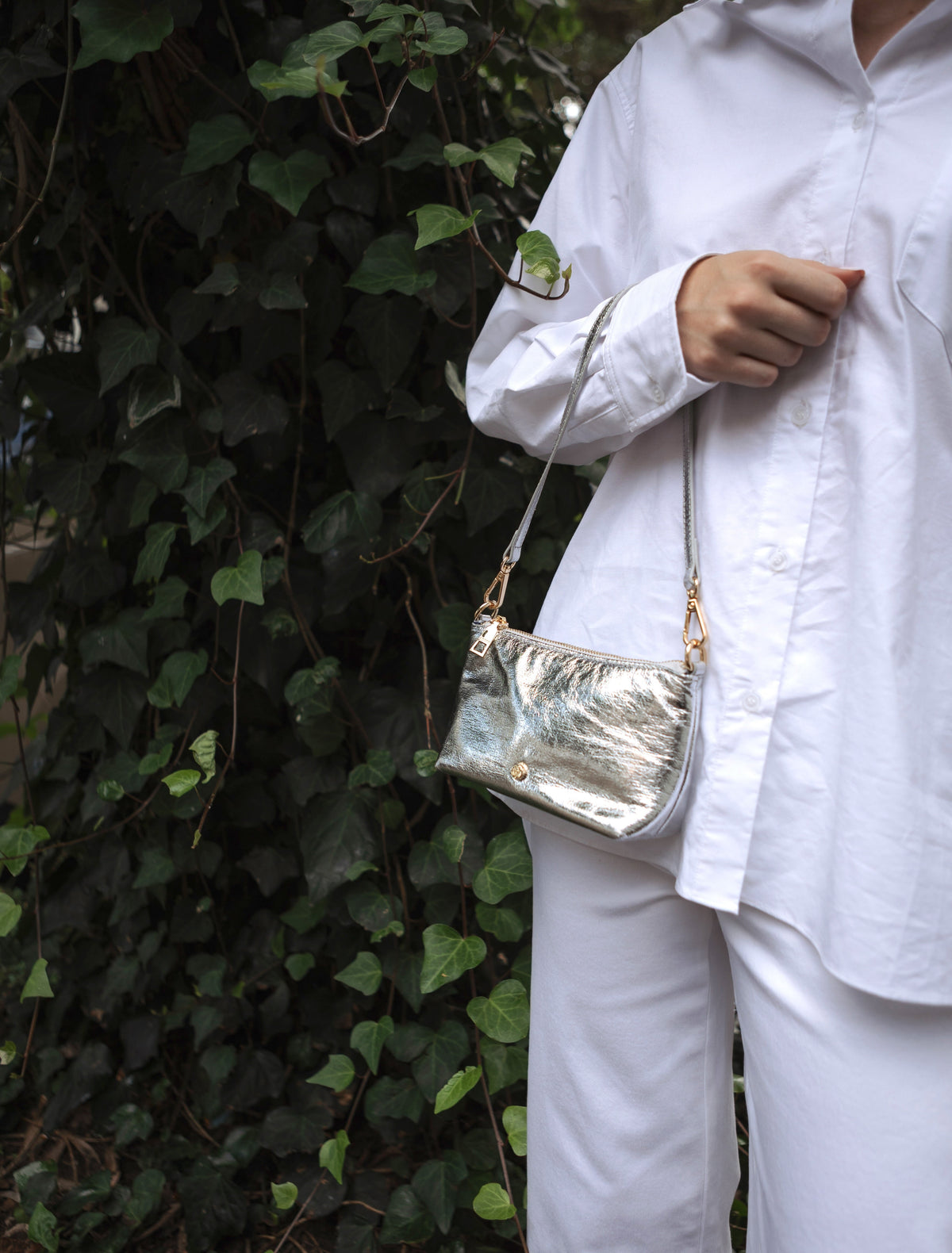 The Sadia Bag Silver - Zjoosh