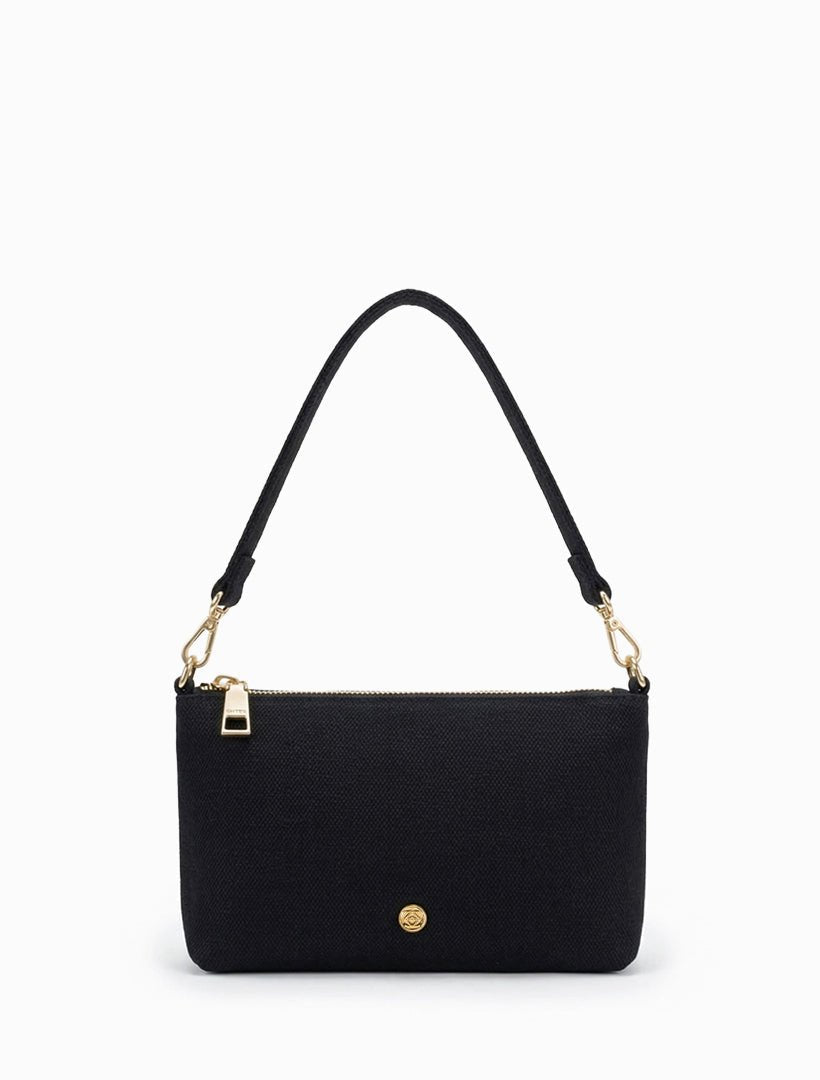 The Sadia Canvas Bag Black - Zjoosh