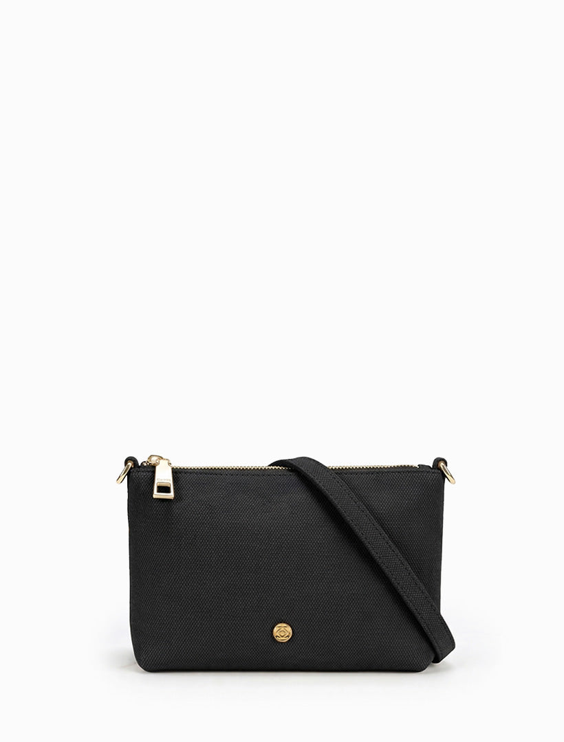 The Sadia Canvas Bag Black - Zjoosh