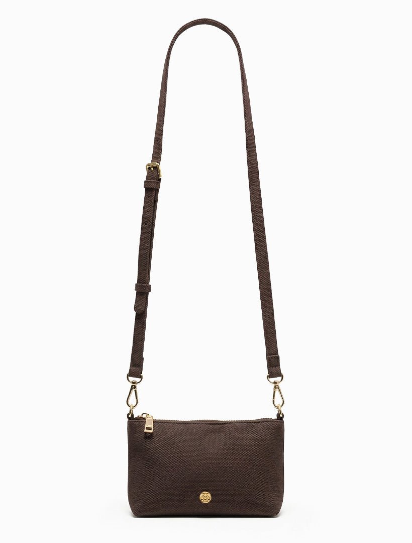 The Sadia Canvas Bag Chocolate - Zjoosh