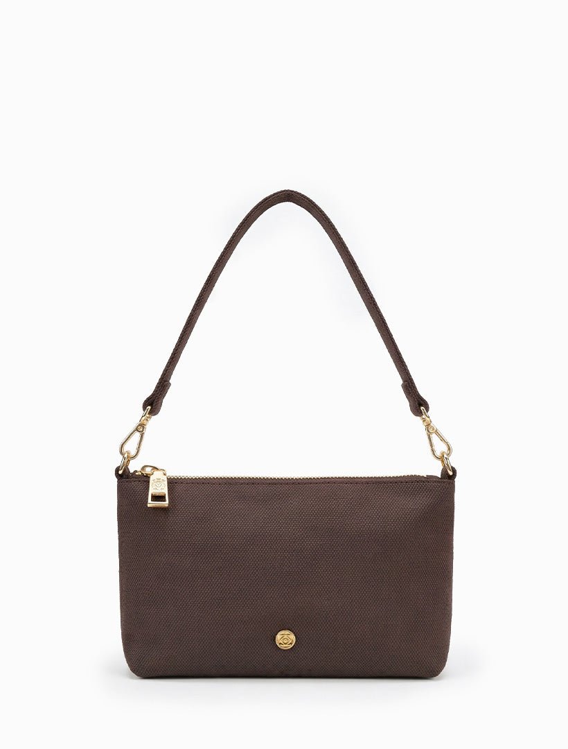 The Sadia Canvas Bag Chocolate - Zjoosh