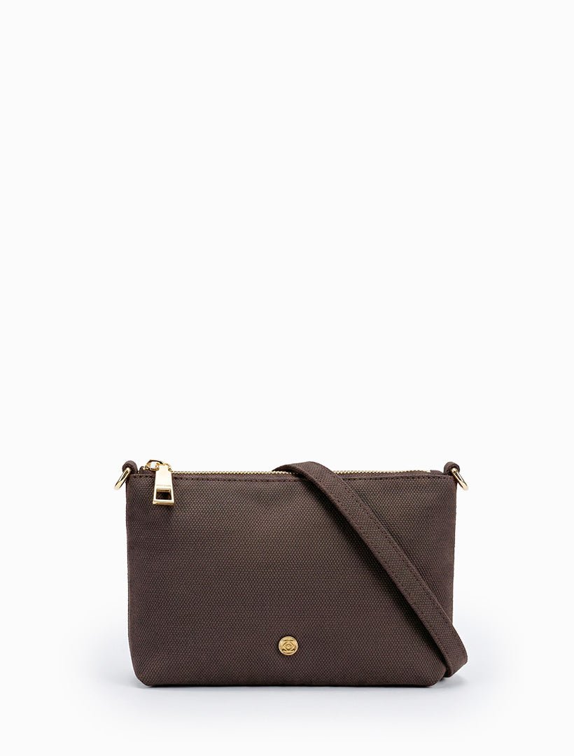 The Sadia Canvas Bag Chocolate - Zjoosh