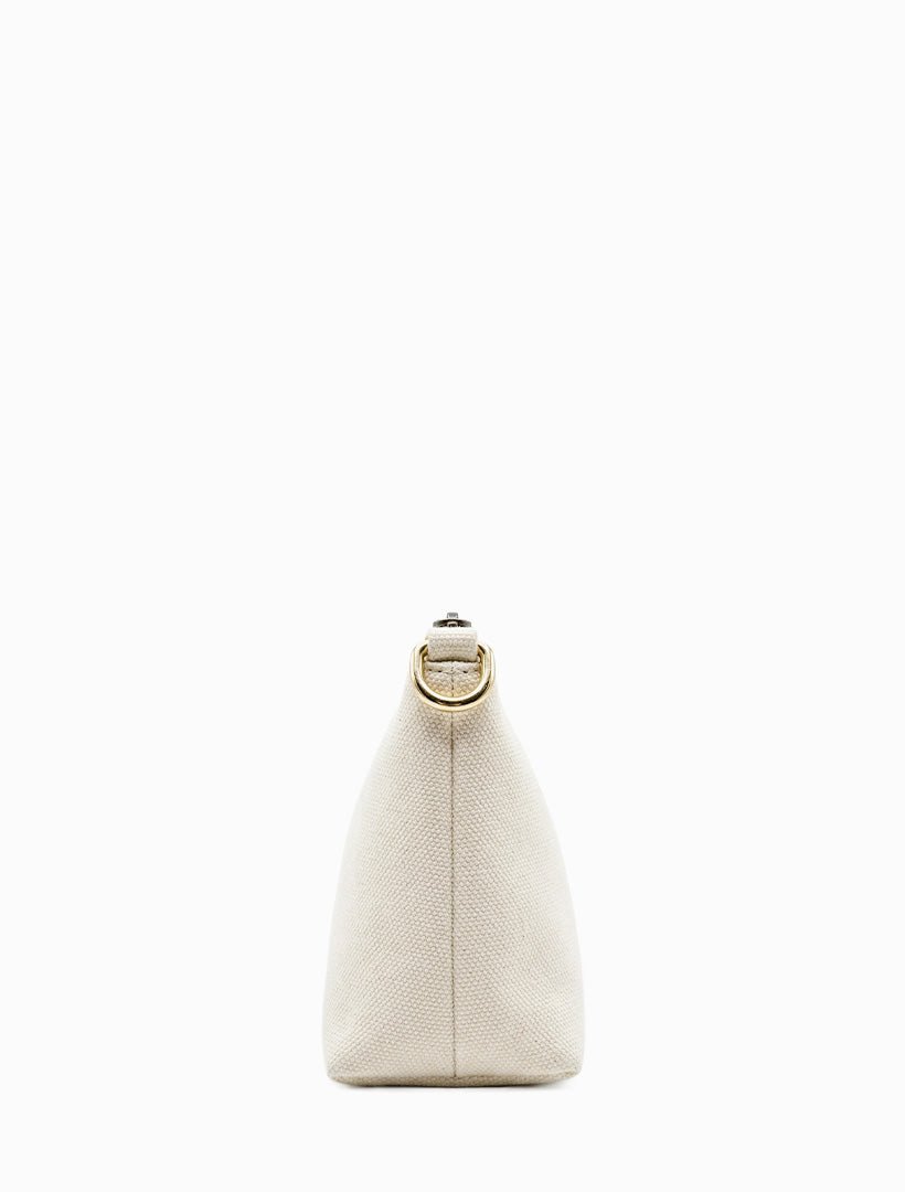 The Sadia Canvas Bag Ecru - Zjoosh