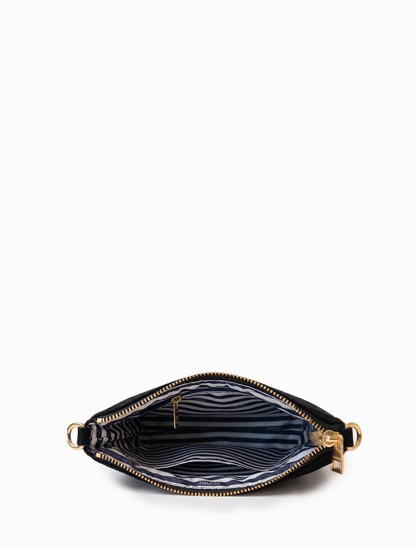 The Sadia Eco Suede Bag Black - Zjoosh