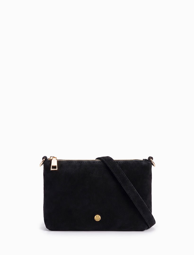 The Sadia Eco Suede Bag Black - Zjoosh