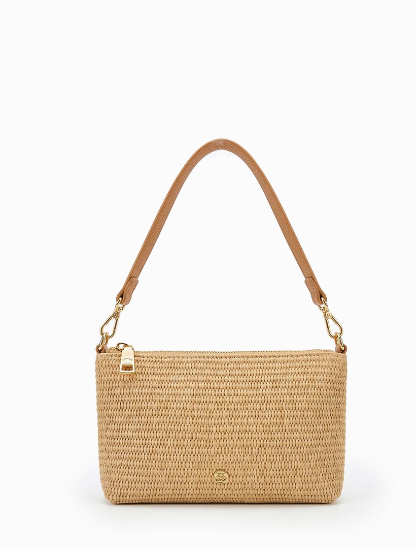 The Sadia Palma Bag Tan - Zjoosh