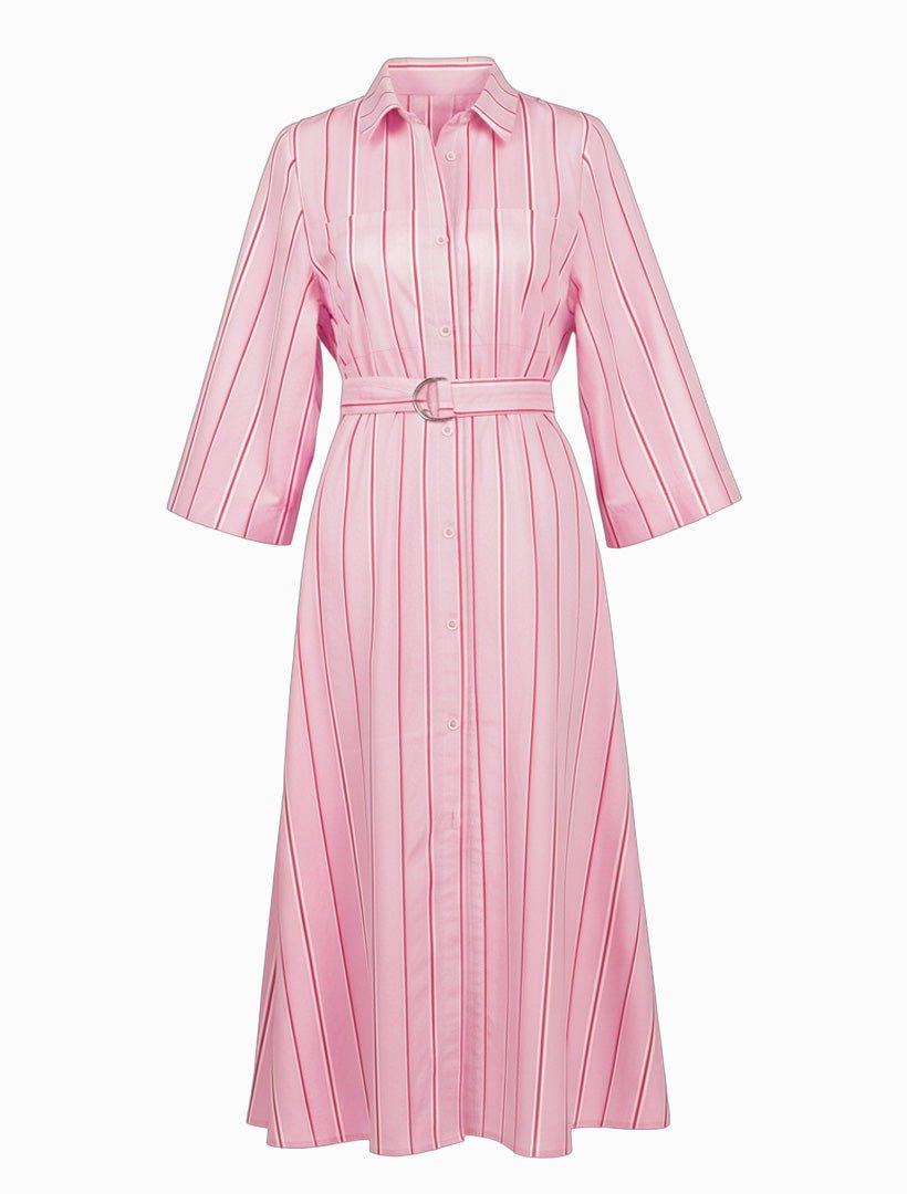 The Sloan Striped Dress Pink - FINAL SALE - Zjoosh