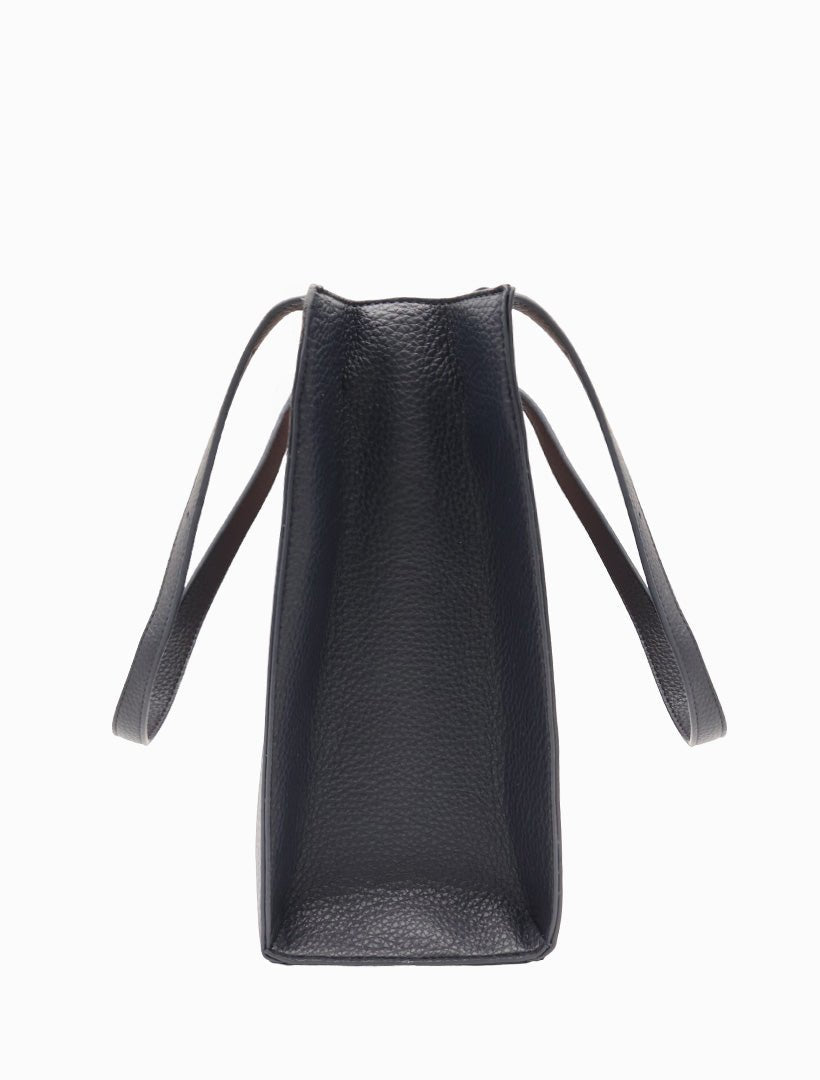The Sutton Check Tote Navy - Zjoosh