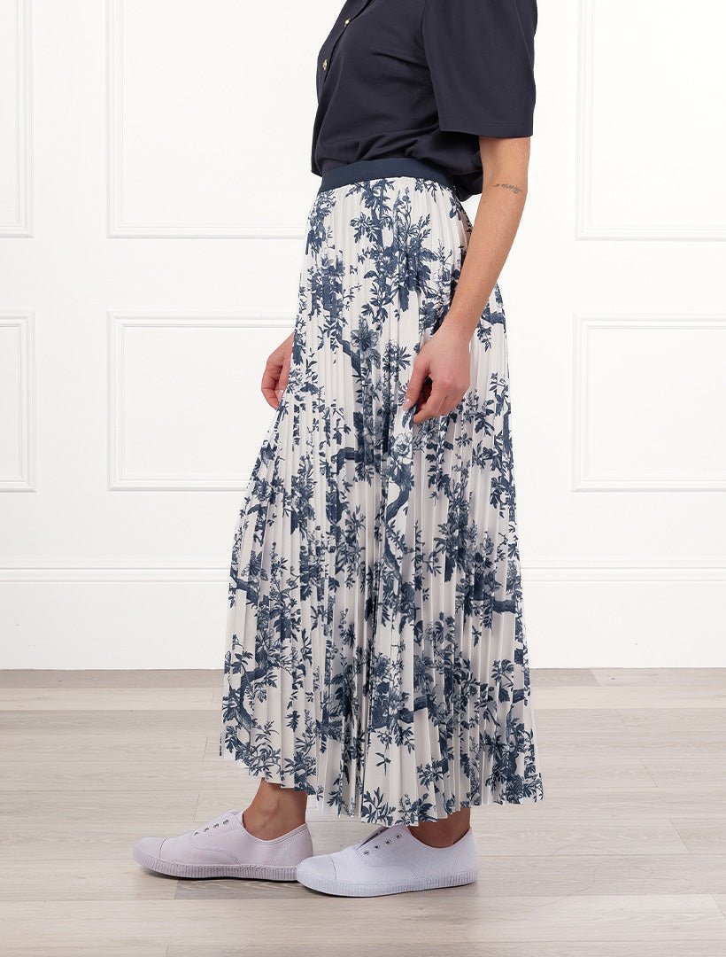 Toile Skirt Navy - Zjoosh