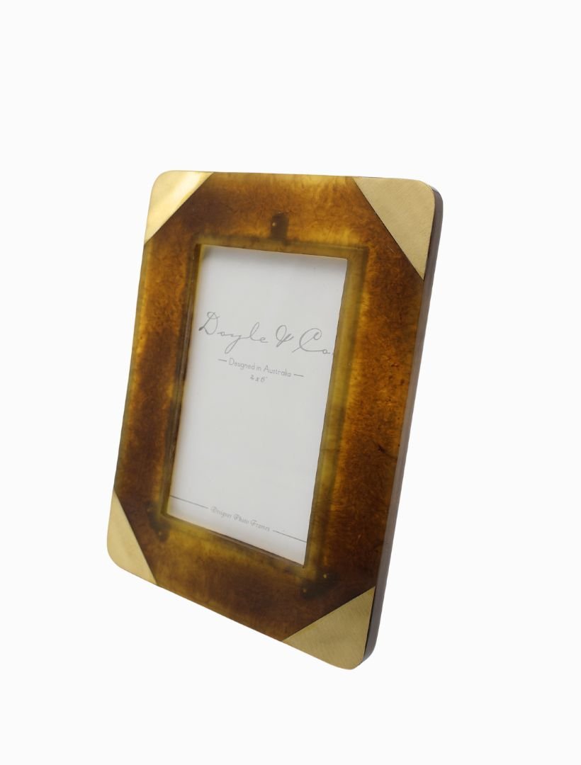 Tortoise Shell Resin Frame 4x6 - Zjoosh