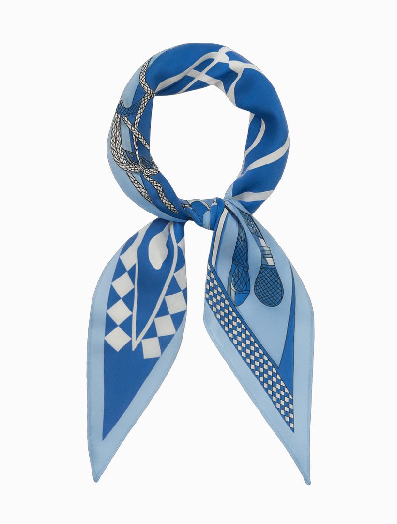 Trapezoid Scarf Cobalt - Zjoosh