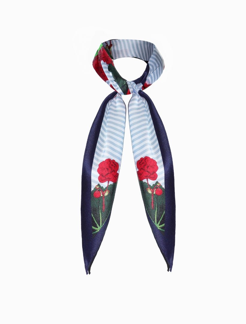 Trapezoid Scarf Geraniums - FINAL SALE - Zjoosh