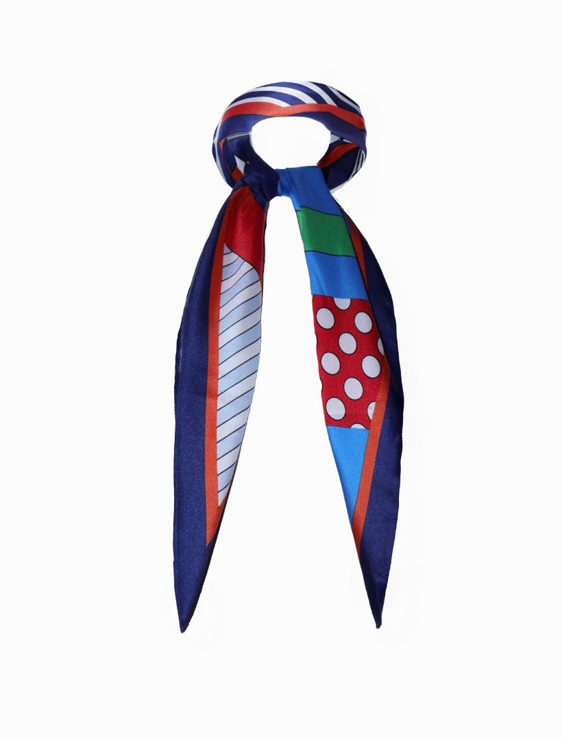 Trapezoid Scarf Spots and Stripes - FINAL SALE - Zjoosh