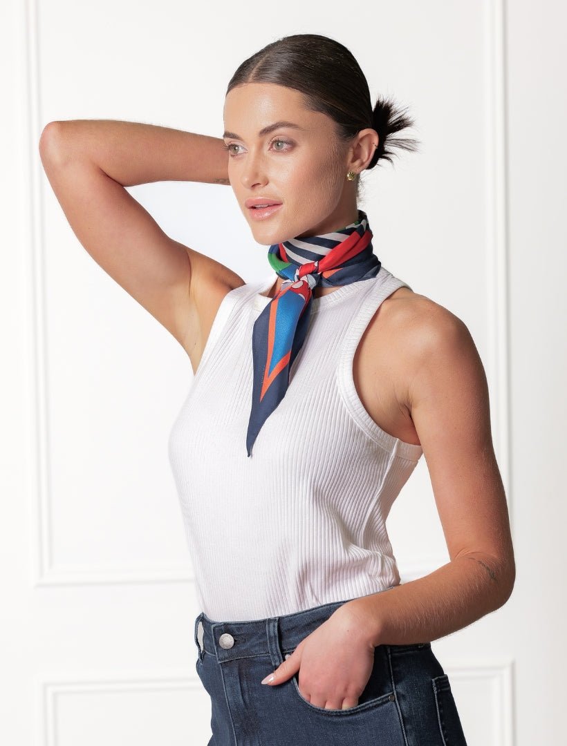 Trapezoid Scarf Spots and Stripes - FINAL SALE - Zjoosh