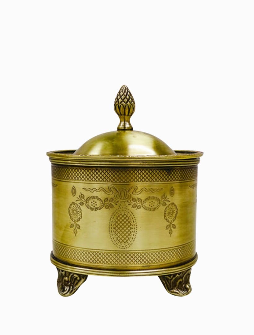 Trinket Box Aveline Brass - Zjoosh