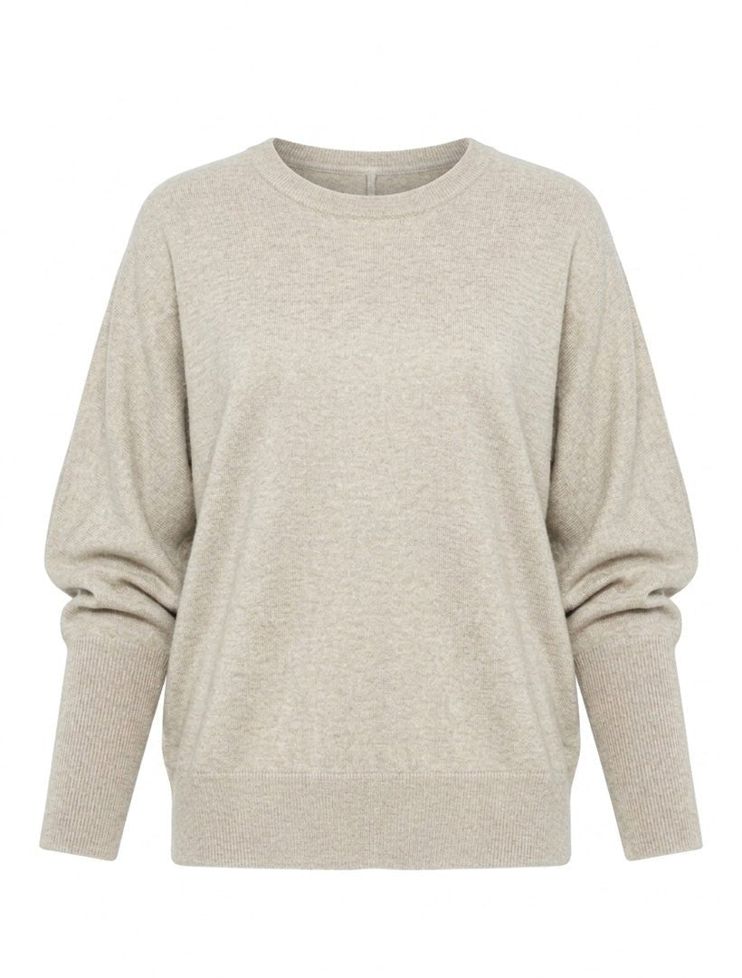 Vanessa Jumper Oatmeal Free Size - Zjoosh
