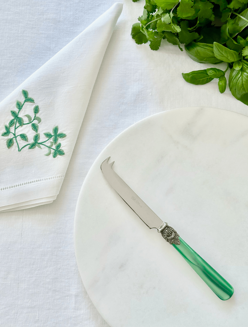 Verona Cheese Knife Green - Zjoosh