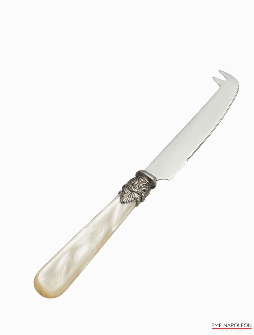 Verona Cheese Knife Ivory Pearl - Zjoosh