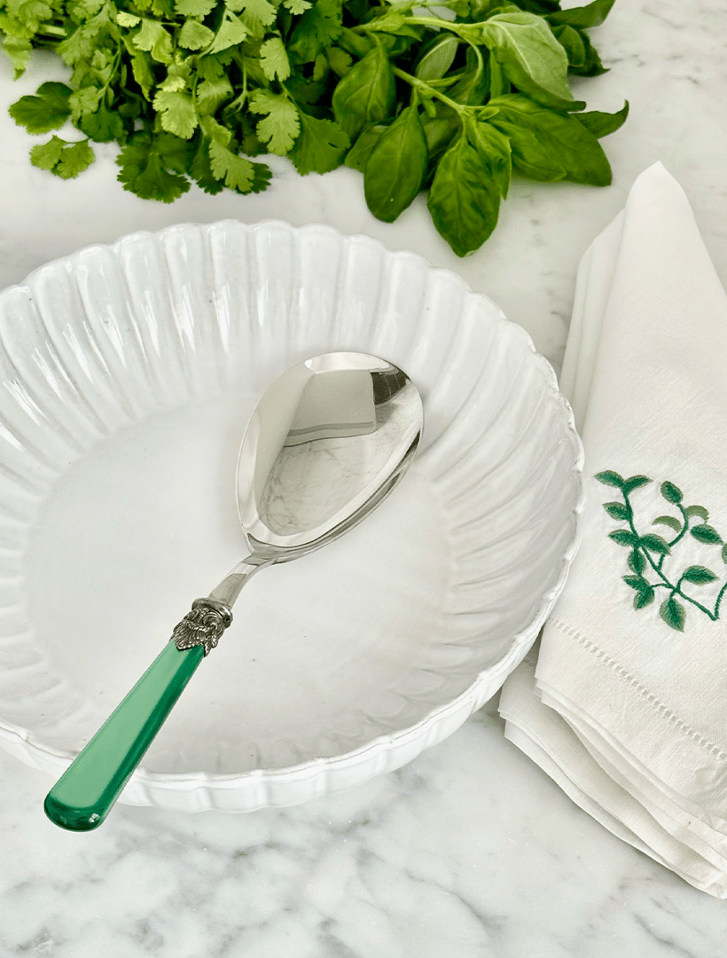 Verona Serving Spoon Green - Zjoosh