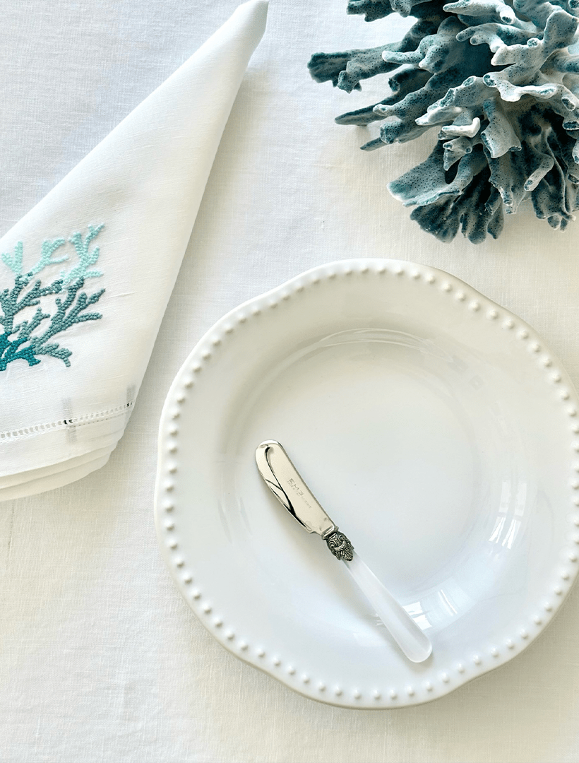 Verona Small Butter Knife White - Zjoosh