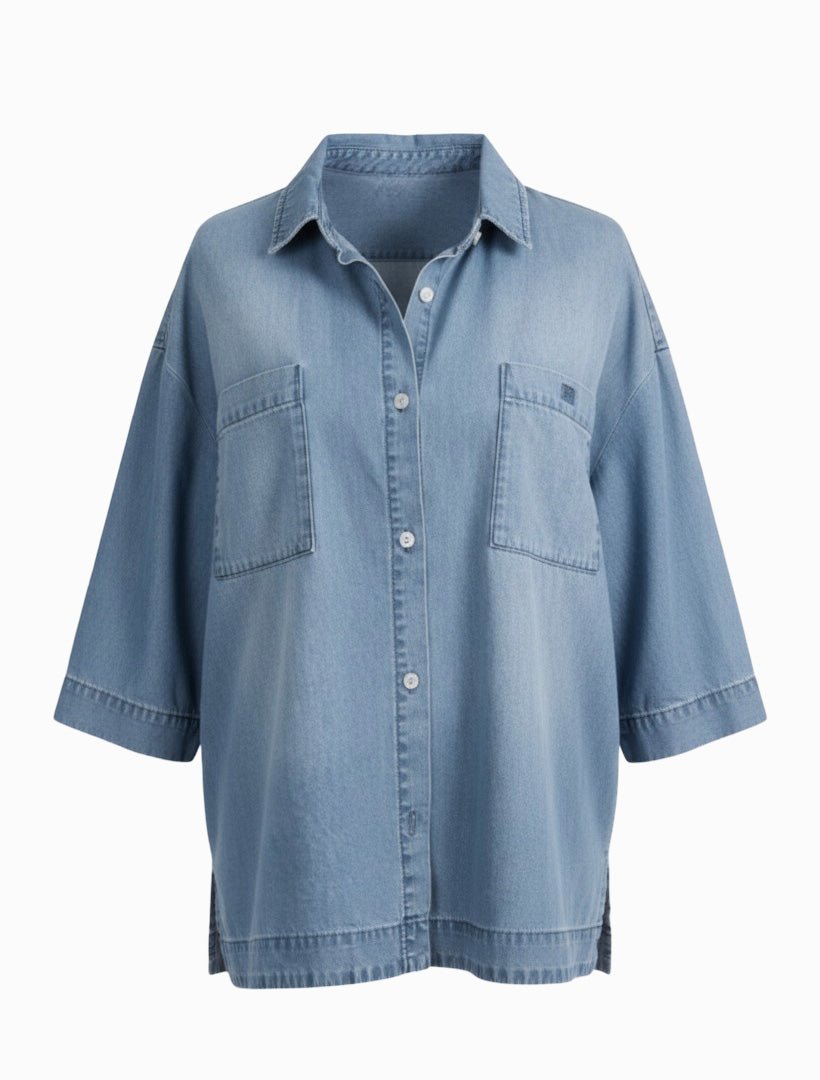 Veronique Denim Shirt - FINAL SALE - Zjoosh