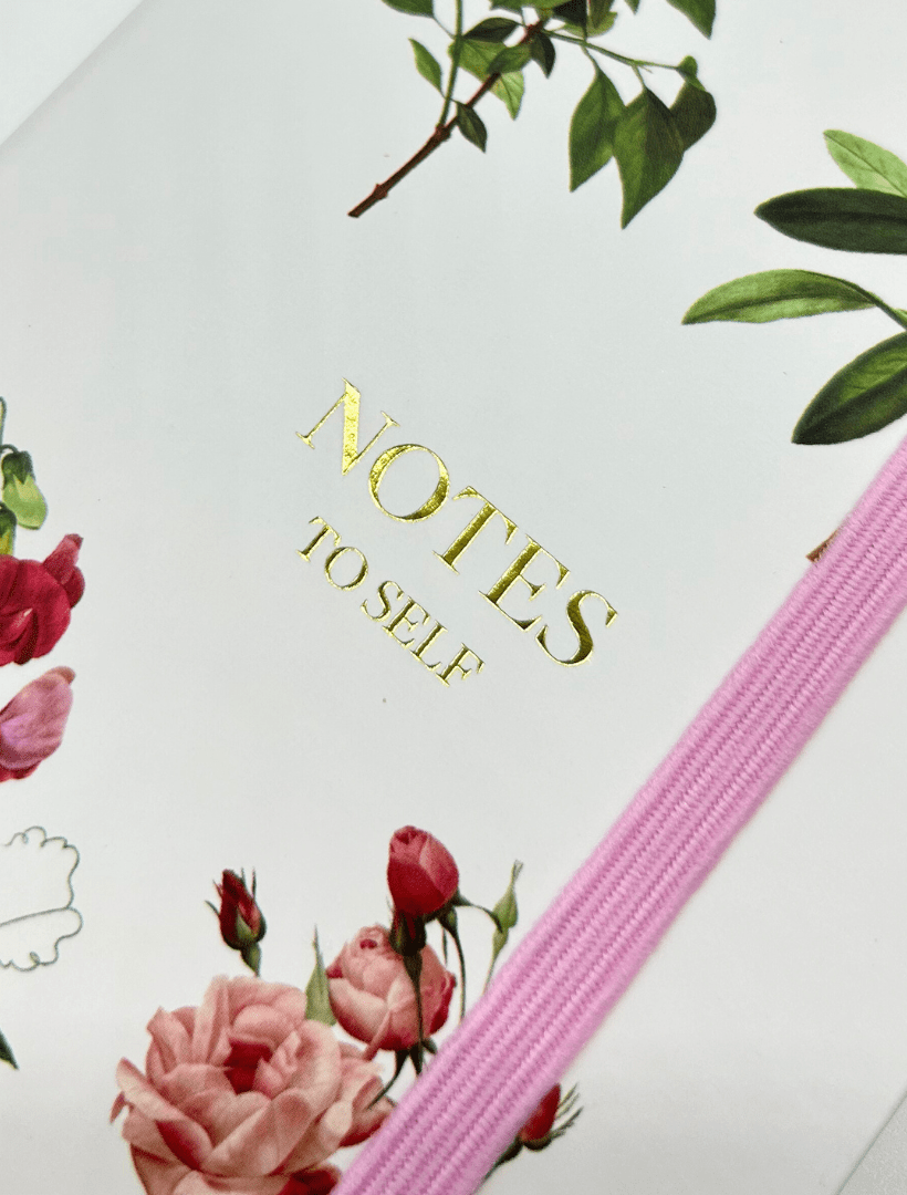 Vintage Botanical Journal Pink - Zjoosh