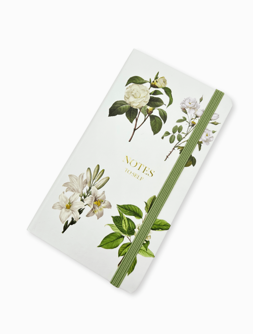 Vintage Botanical Journal White - Zjoosh