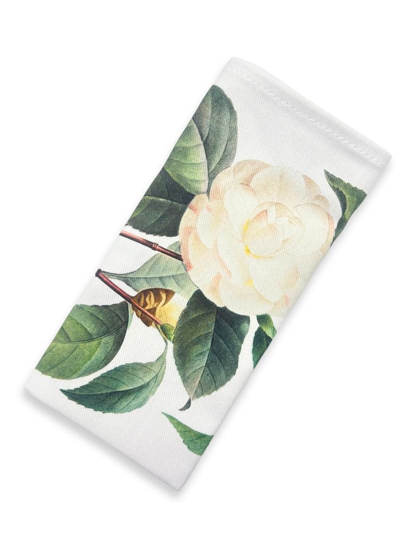 Vintage Botanical Tea Towel White - Zjoosh