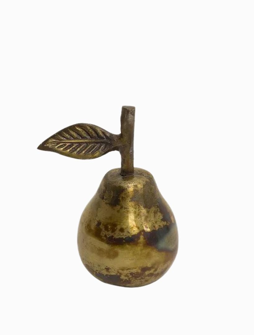 Vintage Brass Pear - Zjoosh