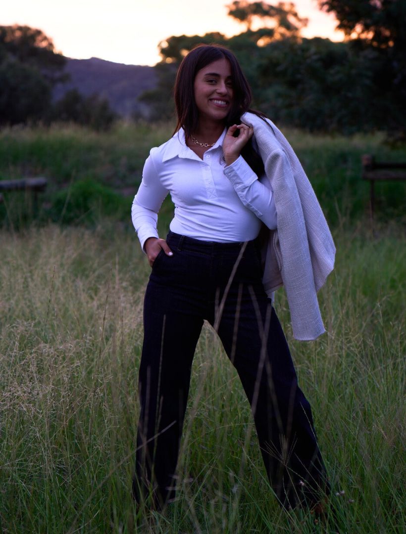 Wanda Denim Pants Ink - Zjoosh