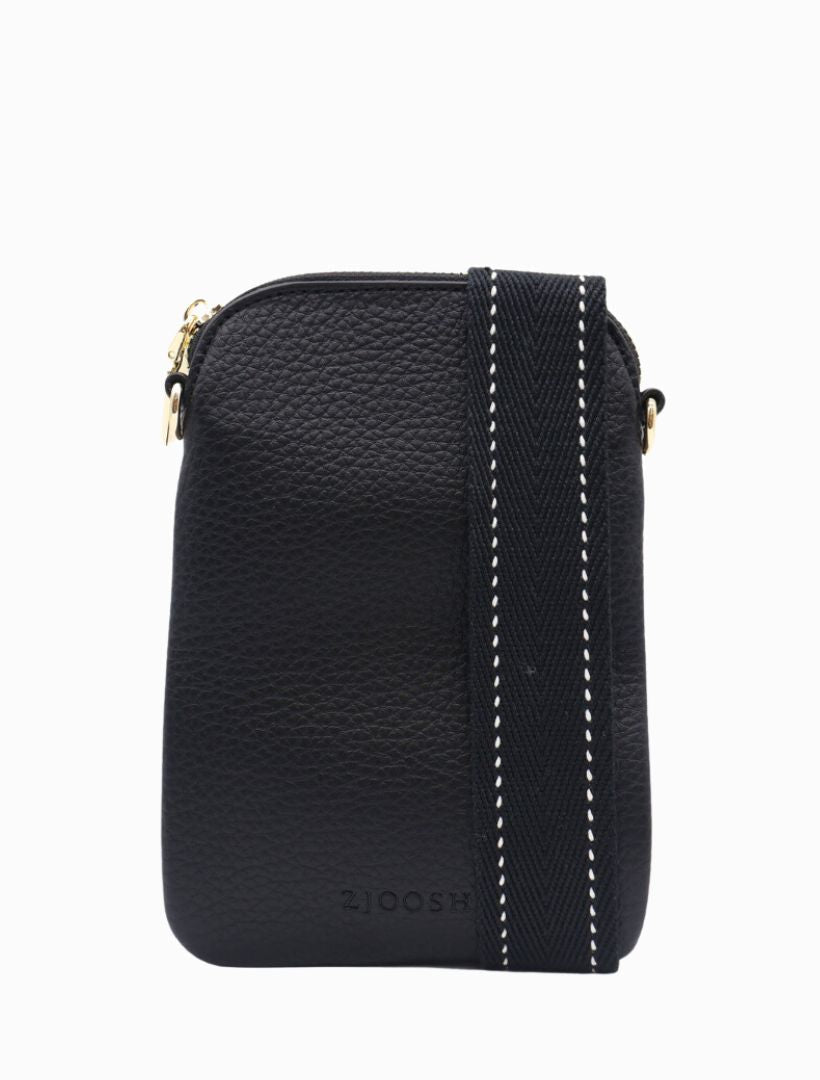 Wanderer Cross Body Bag Black - Zjoosh