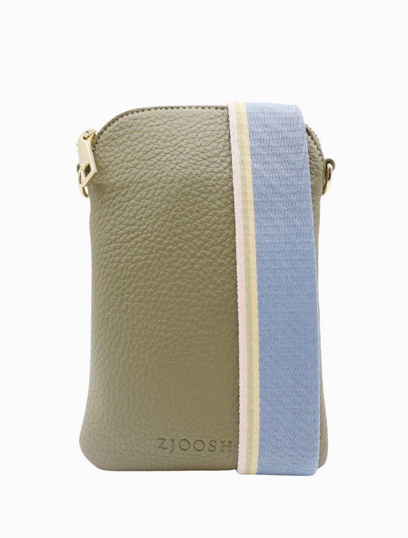 Wanderer Cross Body Bag Khaki - Zjoosh