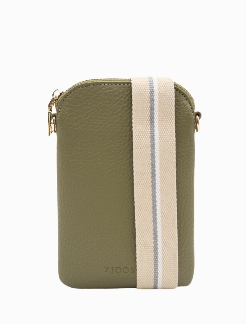 Wanderer Cross Body Bag Khaki - Zjoosh