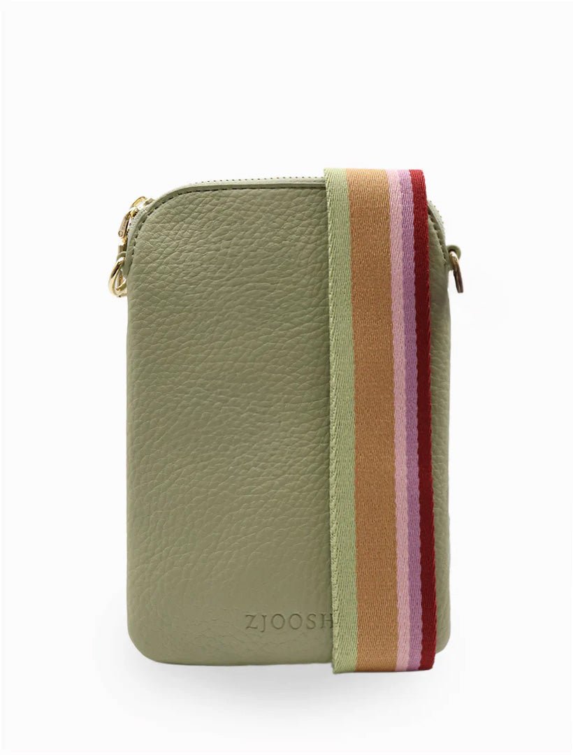 Wanderer Cross Body Bag Matcha - FINAL SALE - Zjoosh